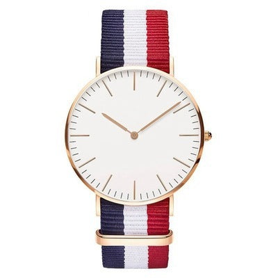 Nylon with two-needle watch