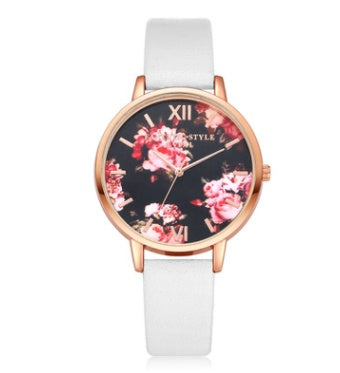 High Quality Fashion Leather Strap Rose Gold Women Watch Casual Love Heart Quartz Wrist Watch Women Dress Ladies Luxury Watches