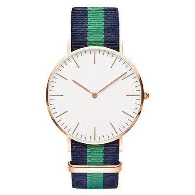 Nylon with two-needle watch