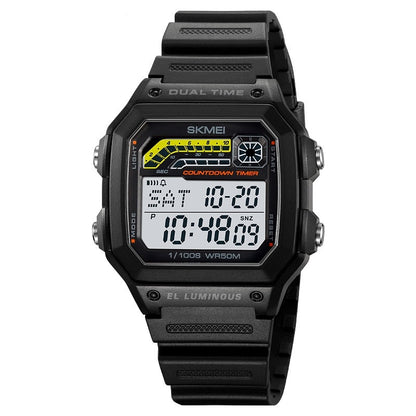 Men's Electronic Watch Luminous Waterproof Multifunctional