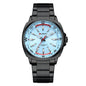 Men's Square Creative Steel Belt Quartz Watch