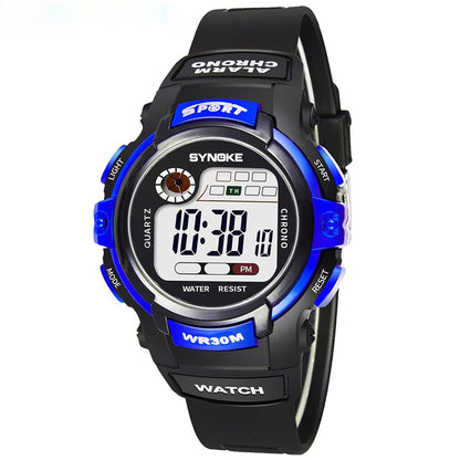 Student Electronic Luminous Waterproof Sports Watch