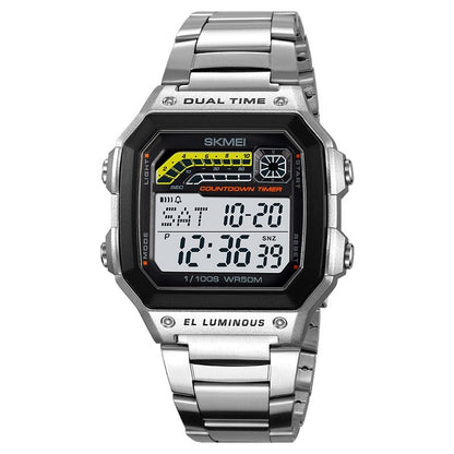 Men's Electronic Watch Luminous Waterproof Multifunctional